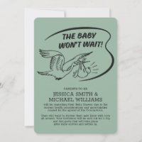 Baby Shower Coronavirus Cancellation Card