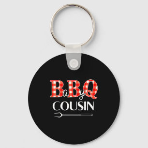 Baby Shower Cousin Bbq Party Cute Matching Family  Key Ring