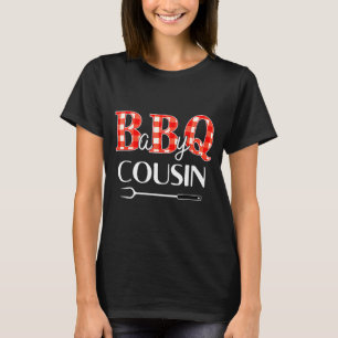 Baby shower cousin bbq party cute matching family T-Shirt