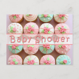 Baby Shower - Cupcakes Post Card
