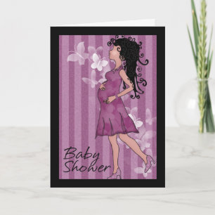 Baby shower cute pregnant Mum Invitation