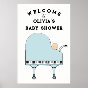 Baby Shower Decoration Welcome Sign