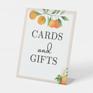 Baby Shower Decorations Neutral Gender Tabletop Pedestal Sign