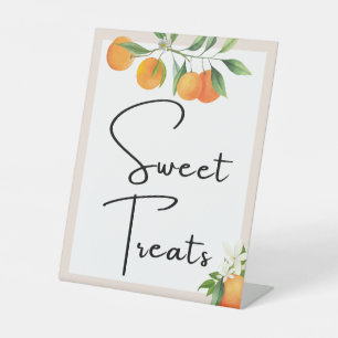 Baby Shower Decorations Neutral Gender Tabletop Pedestal Sign