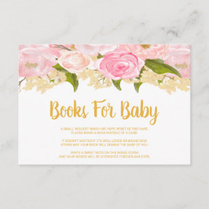 Baby Shower Enclosure Cards, Books For Baby