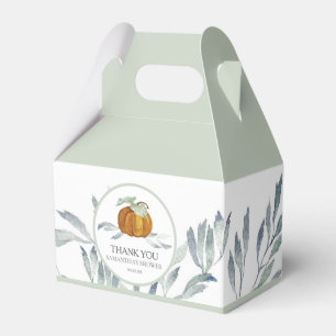 Baby Shower Favor Boxes Fall Little Pumpkin