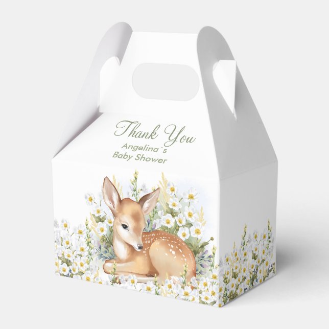 Baby Shower Favour Boxes. Box (Front Side)