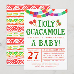 BABY SHOWER FIESTA INVITATION