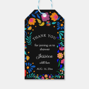 Baby Shower Fiesta Mexican Party favour Gift Tag