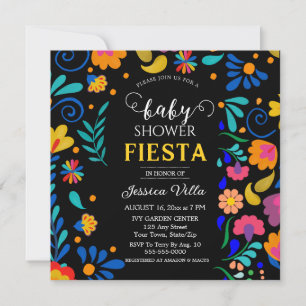 Baby Shower Fiesta Mexican Party Invitation