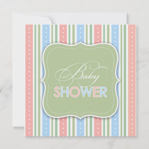 Baby Shower Flat Invitation