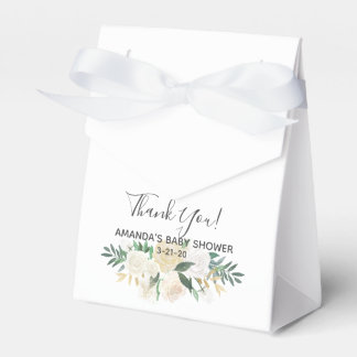 Baby Shower Flowers Favour Box