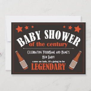 Baby Shower for Men Invitation