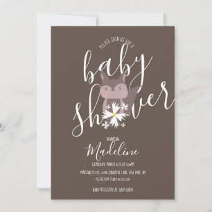 Baby Shower Fox Bohemian  Invitation