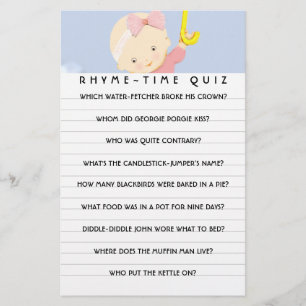 Baby Shower Game Advice Cards