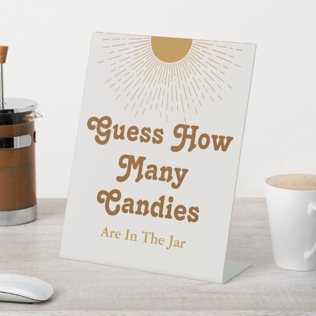 Baby Shower Game, Party Decoration Sign (In SItu)