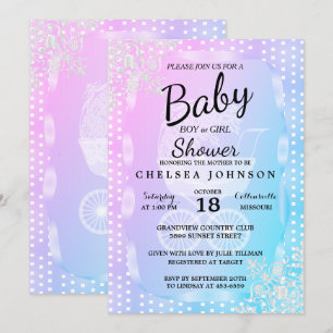 Baby Shower 👶 Gender Reveal Invitation