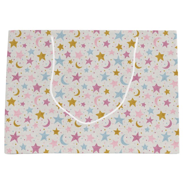 Baby Shower Gift Bag -Twinkle Twinkle-Twilight (Front)