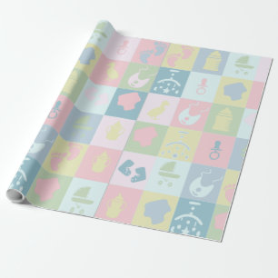 Baby Shower Gift Wrapping Paper