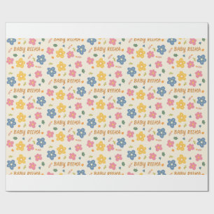 Baby Shower gift wrapping paper