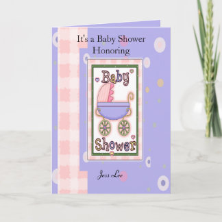 Baby Shower Girl Invitation