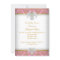 Baby Shower Girl White Pink Princess Damask