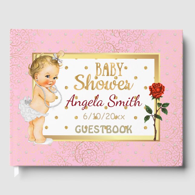 Baby Shower Guest Book (Front)