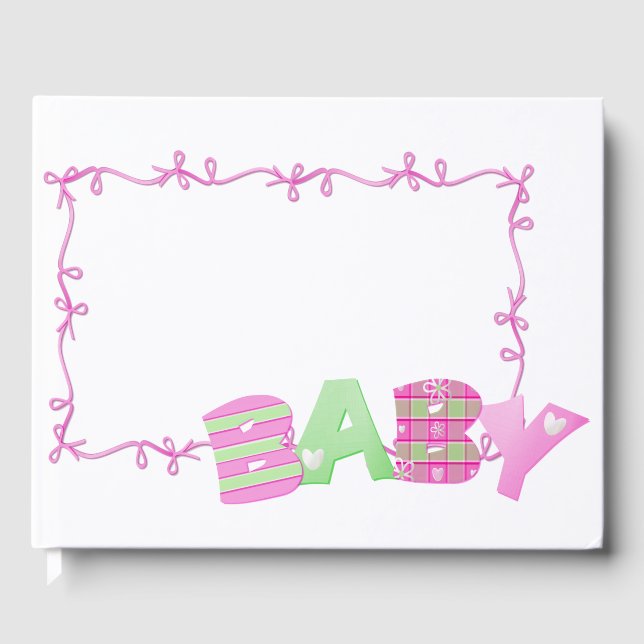 Baby Shower Guest Book (Front)