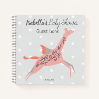 Baby Shower Guest Book Blank Pages