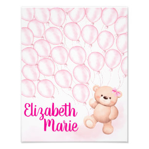 Baby Shower Guest Book Photo Print