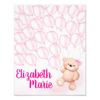 Baby Shower Guest Book Photo Print