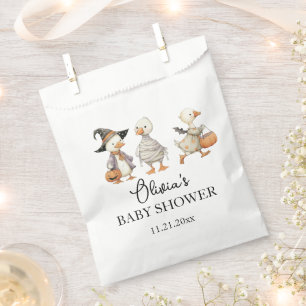 Baby Shower Halloween goose Favour Bags