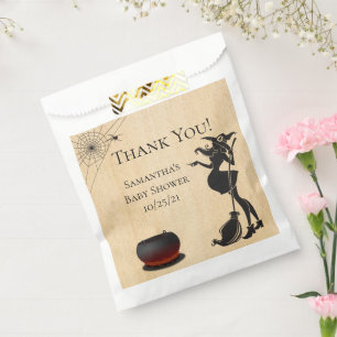Baby Shower Halloween Witch Treat Candy Favour Bags