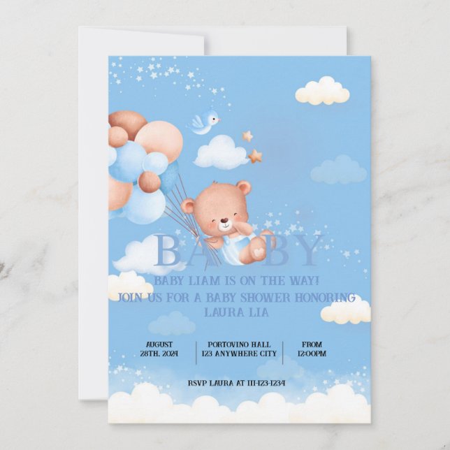 Baby Shower Invitation (Front)