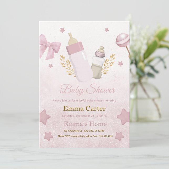 Baby Shower Invitation (Standing Front)