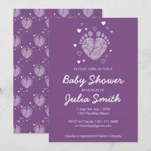 Baby shower invitation