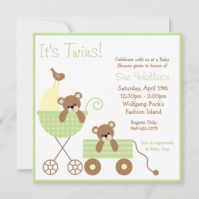 Baby Shower Invitation (Front)