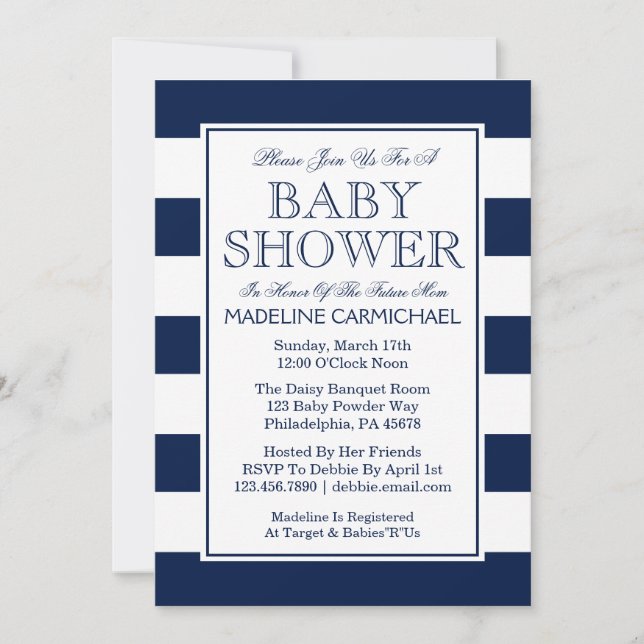 Baby Shower Invitation (Front)