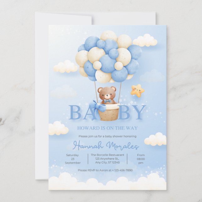Baby Shower Invitation (Front)
