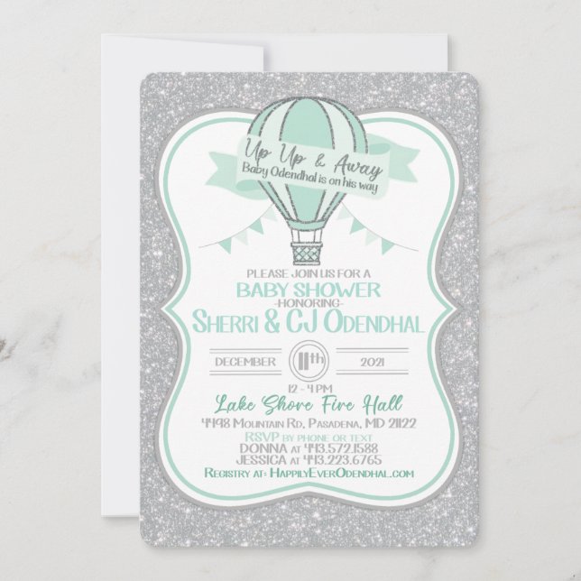 Baby Shower Invitation (Front)