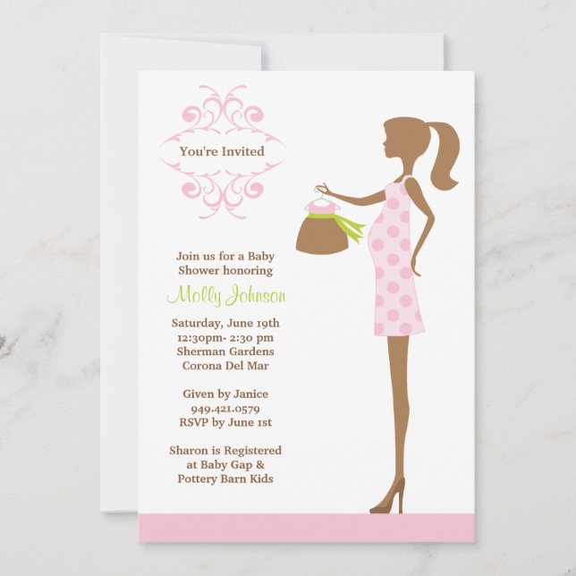 Baby Shower Invitation (Front)