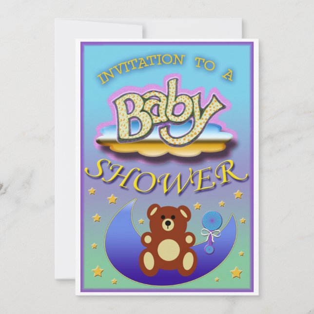 BABY Shower invitation (Front)