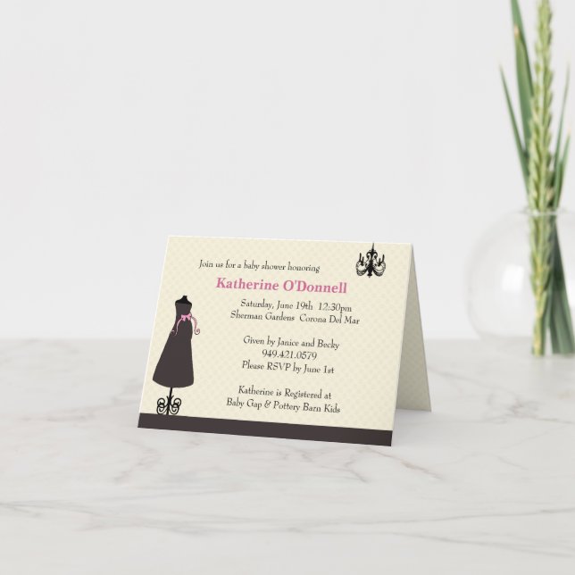 Baby Shower Invitation (Front)