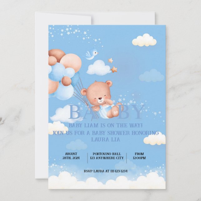 Baby Shower Invitation (Front)