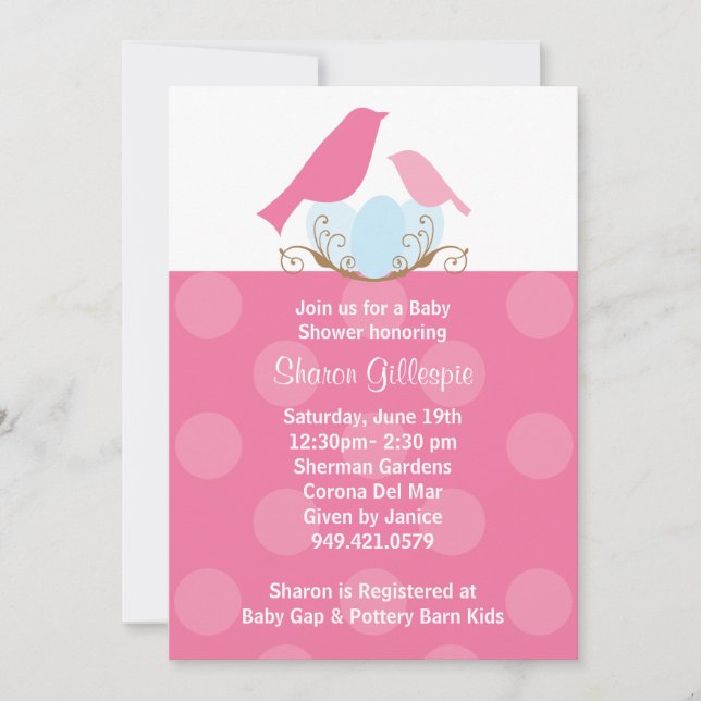 Baby Shower Invitation (Front)