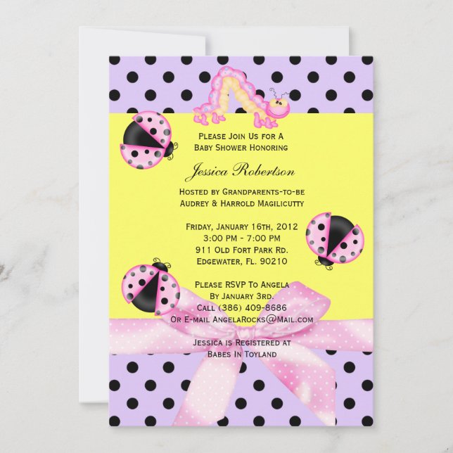 Baby Shower Invitation (Front)