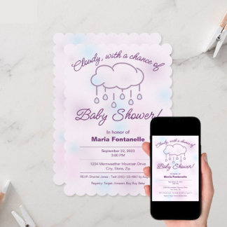 Baby Shower Invitation 