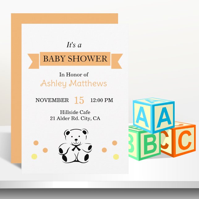 Baby Shower Invitation (Creator Uploaded)