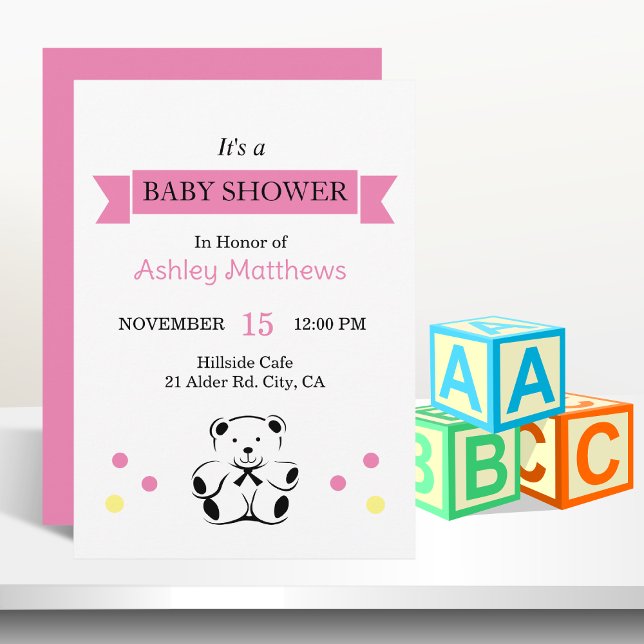 Baby Shower Invitation (Creator Uploaded)