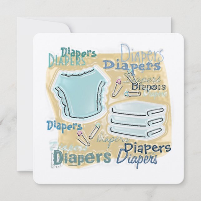 Baby Shower  Invitation (Front)